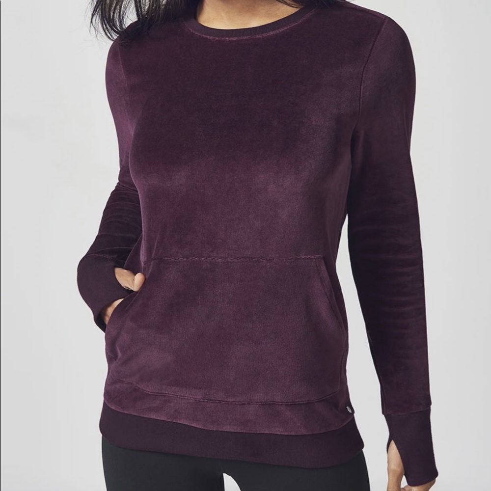 Fabletics- Liane Pullover XXS Vigneto